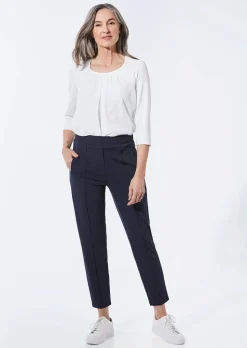 Pantalon ample SARA en jersey de viscose