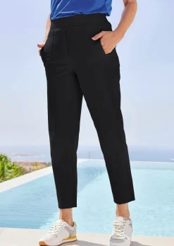 Pantalon ample SARA en jersey de viscose