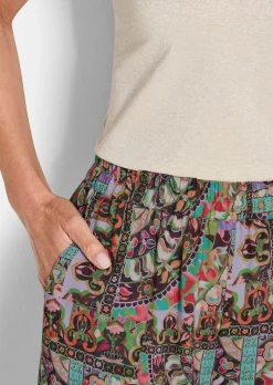 Pantalon ample VERA avec imprimé patchwork