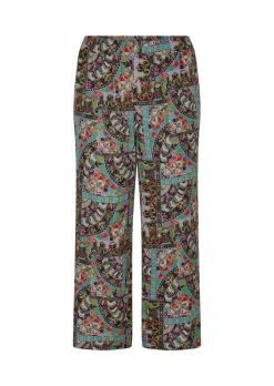 Pantalon ample VERA avec imprimé patchwork