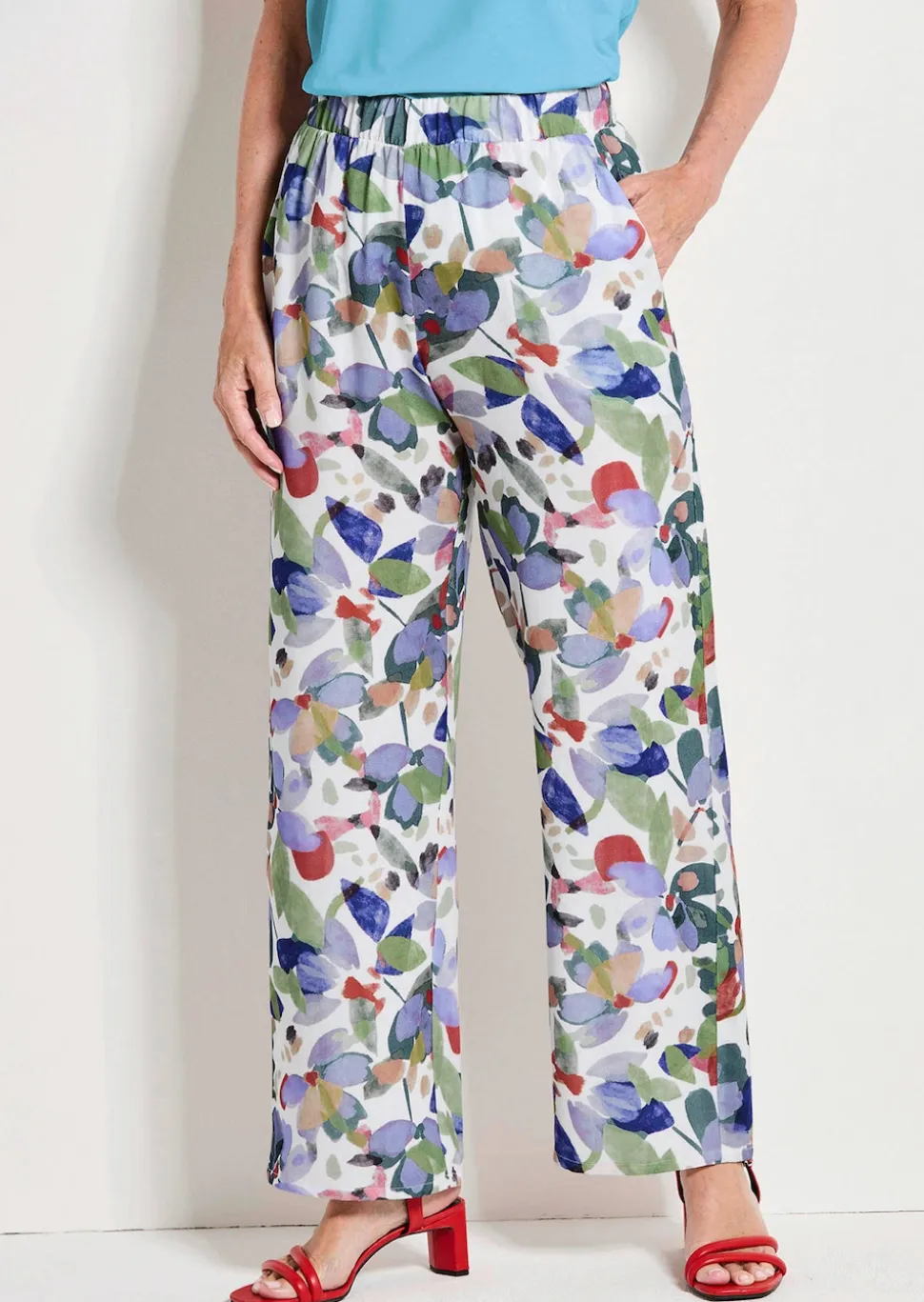 Pantalon ample VERA avec taille élastique