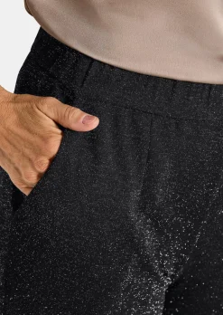 Pantalon ample VERA en jersey brillant