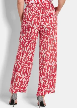 Pantalon ample VERA en satin de viscose