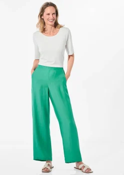 Pantalon ample VERA légèrement brillant