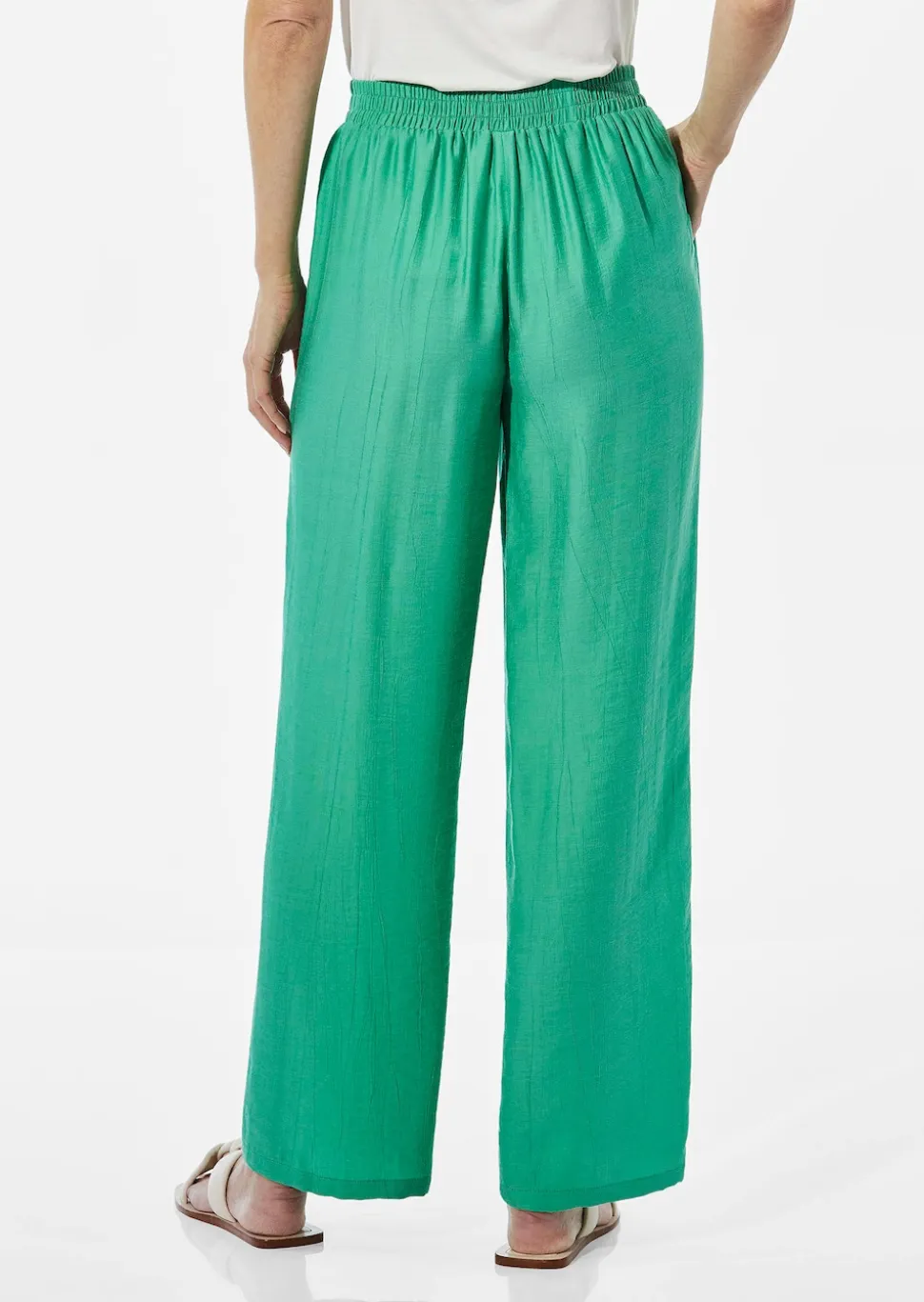 Pantalon ample VERA légèrement brillant
