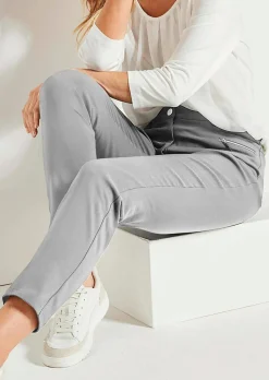 Pantalon BELLA à effet ventre plat, avec jambes étroites