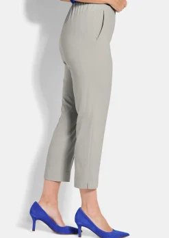Pantalon 7/8 BELLA en bengaline, avec nervures