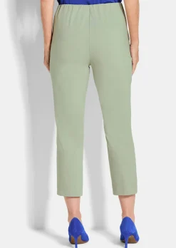 Pantalon 7/8 BELLA en bengaline, avec nervures