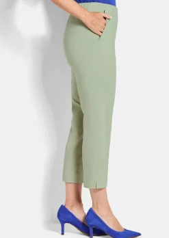 Pantalon 7/8 BELLA en bengaline, avec nervures