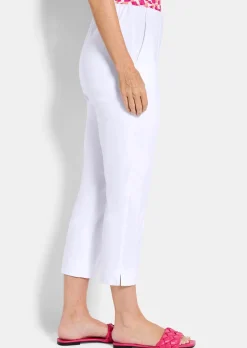 Pantalon 7/8 BELLA en bengaline, avec nervures