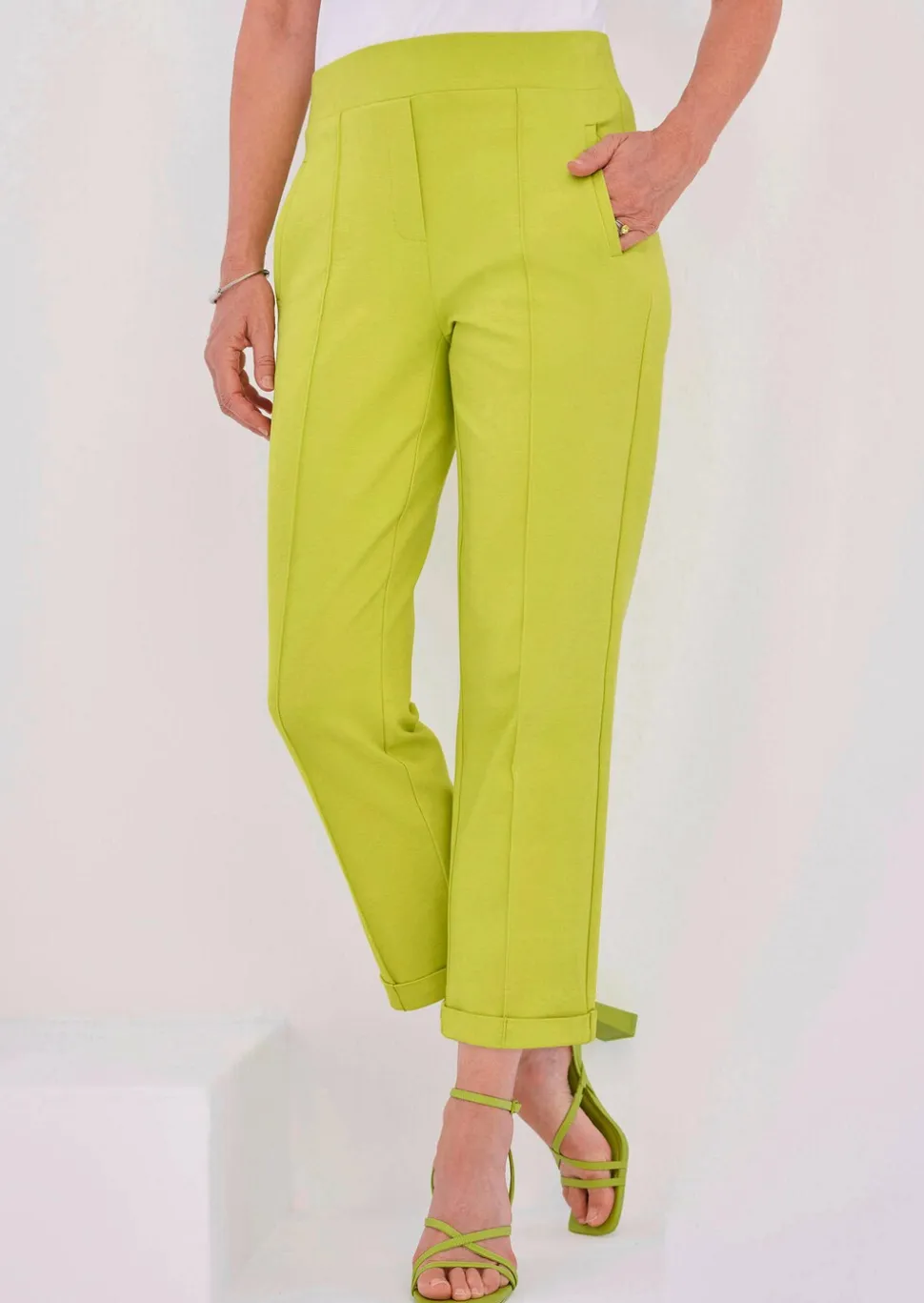 Pantalon 7/8 CARLA en jersey de viscose