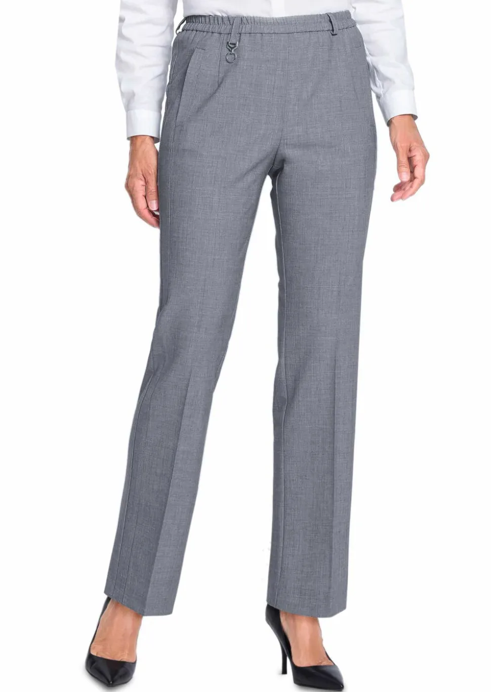 Pantalon CARLA en Trevira avec laine vierge