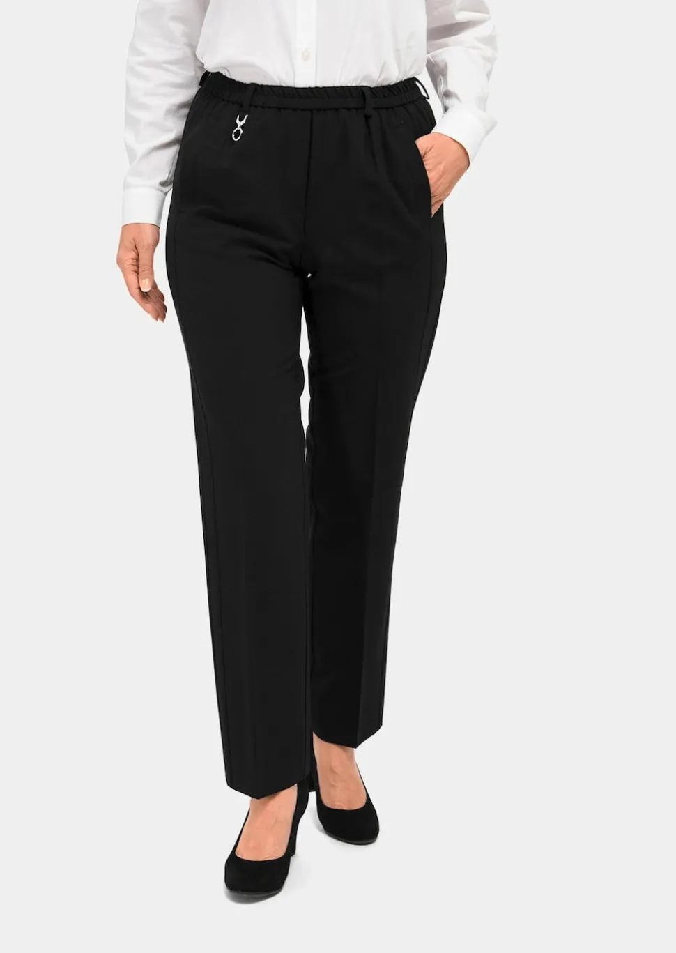 Pantalon CARLA en Trevira avec laine vierge