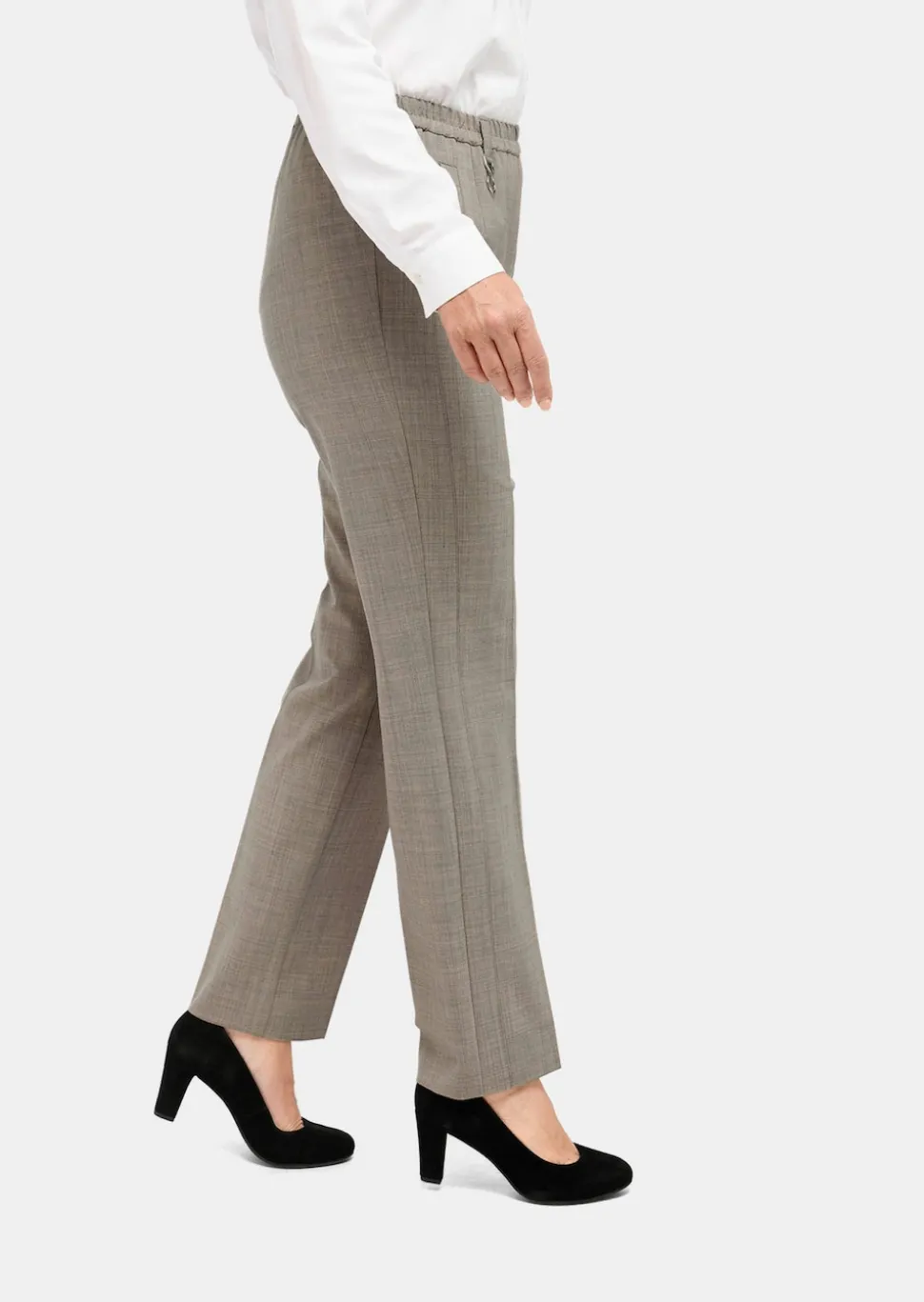 Pantalon CARLA en Trevira avec laine vierge