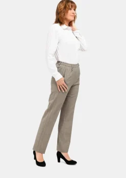 Pantalon CARLA en Trevira avec laine vierge