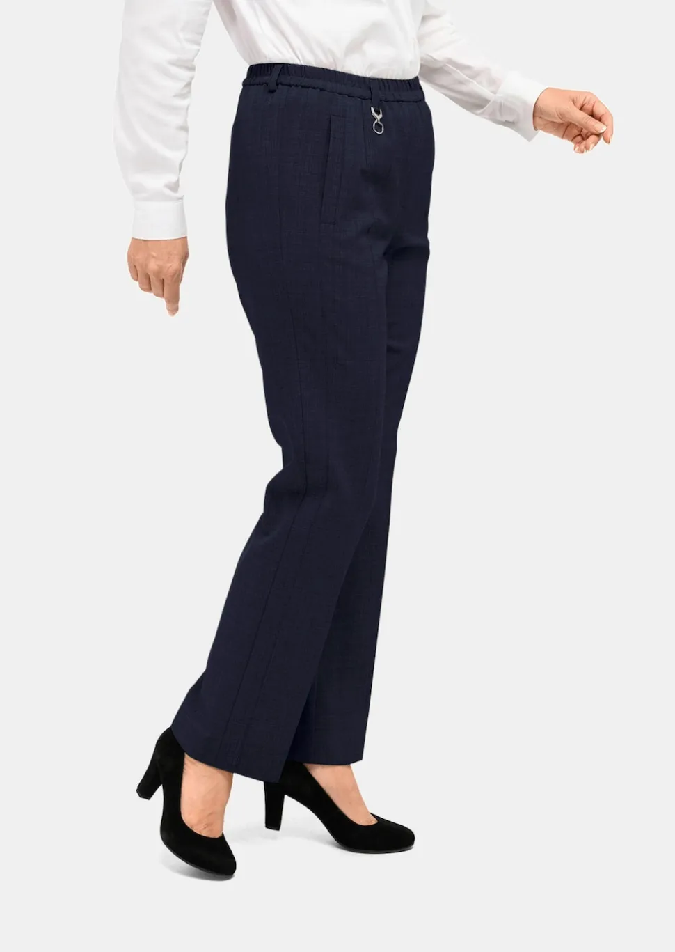 Pantalon CARLA en Trevira avec laine vierge