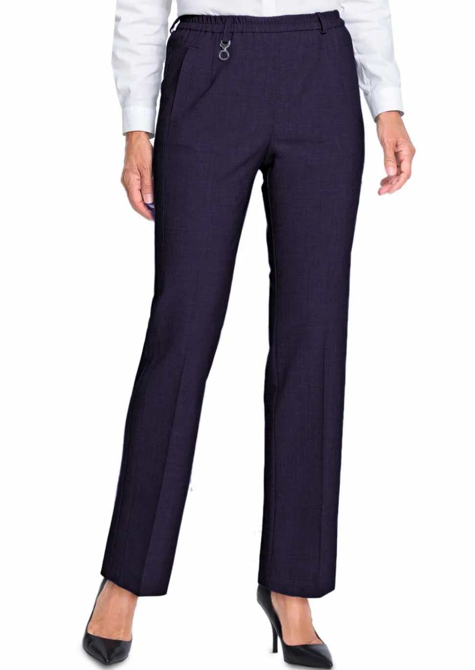 Pantalon CARLA en Trevira avec laine vierge