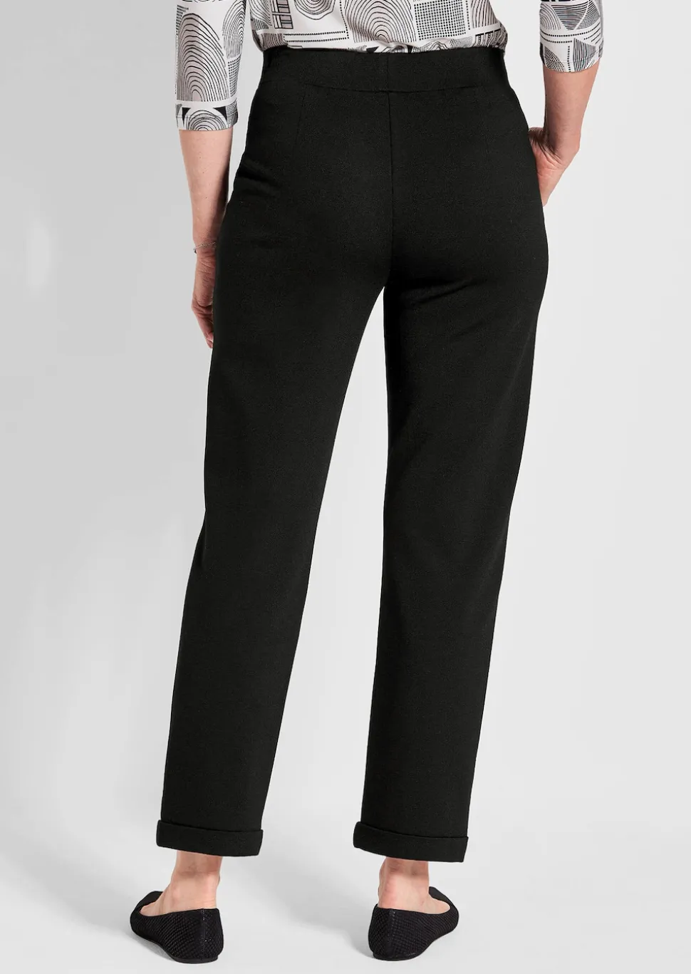 Pantalon CARLA en viscose infroissable
