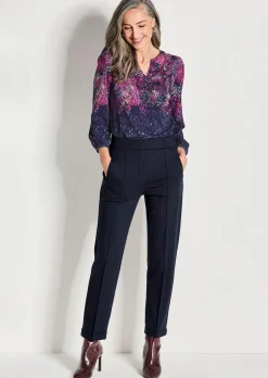 Pantalon CARLA en viscose infroissable
