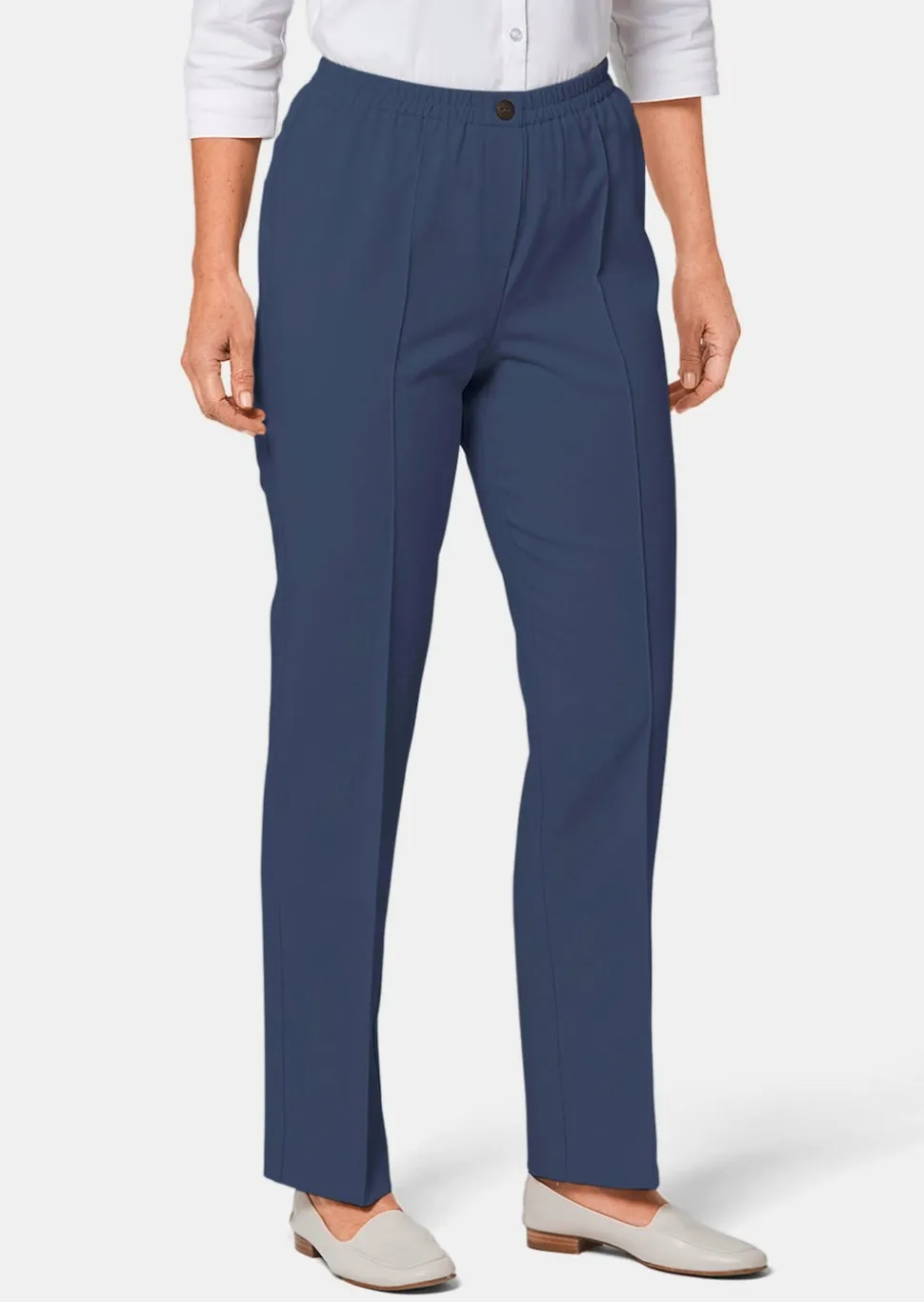 Pantalon CARLA à taille élastique en lot de 2