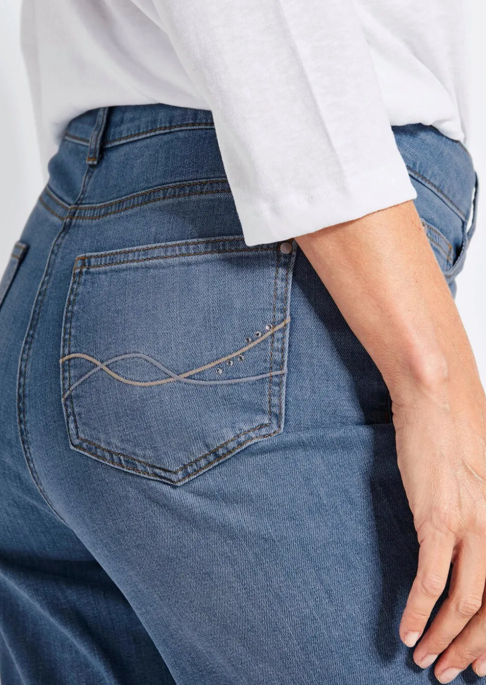 Pantalon court confortable