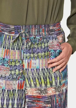 Pantalon court imprimé VERA