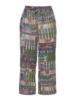 Pantalon court imprimé VERA