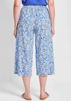 Pantalon court imprimé VERA