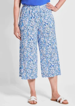 Pantalon court imprimé VERA