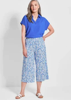 Pantalon court imprimé VERA