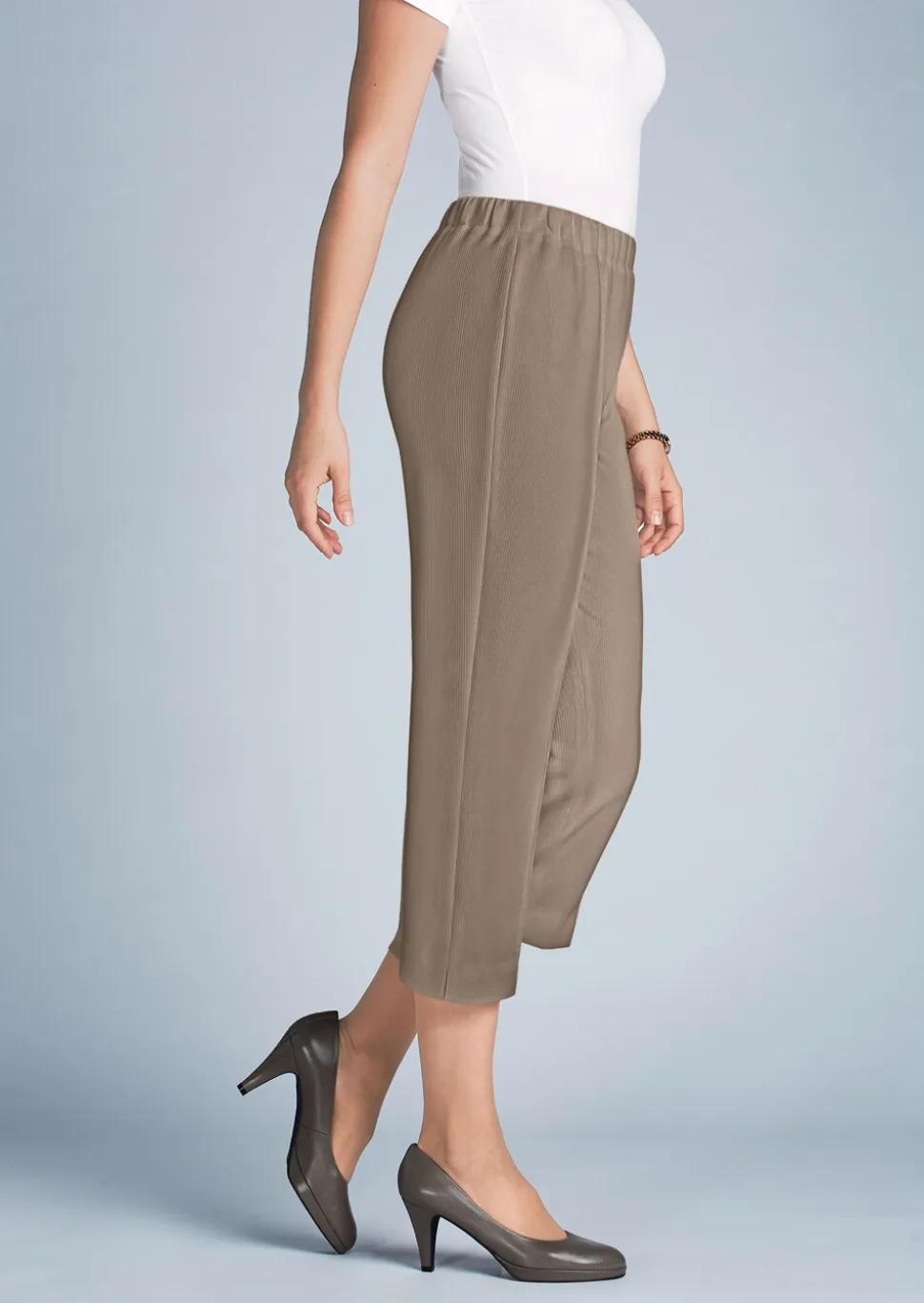 Pantalon 7/8 côtelé CARLA