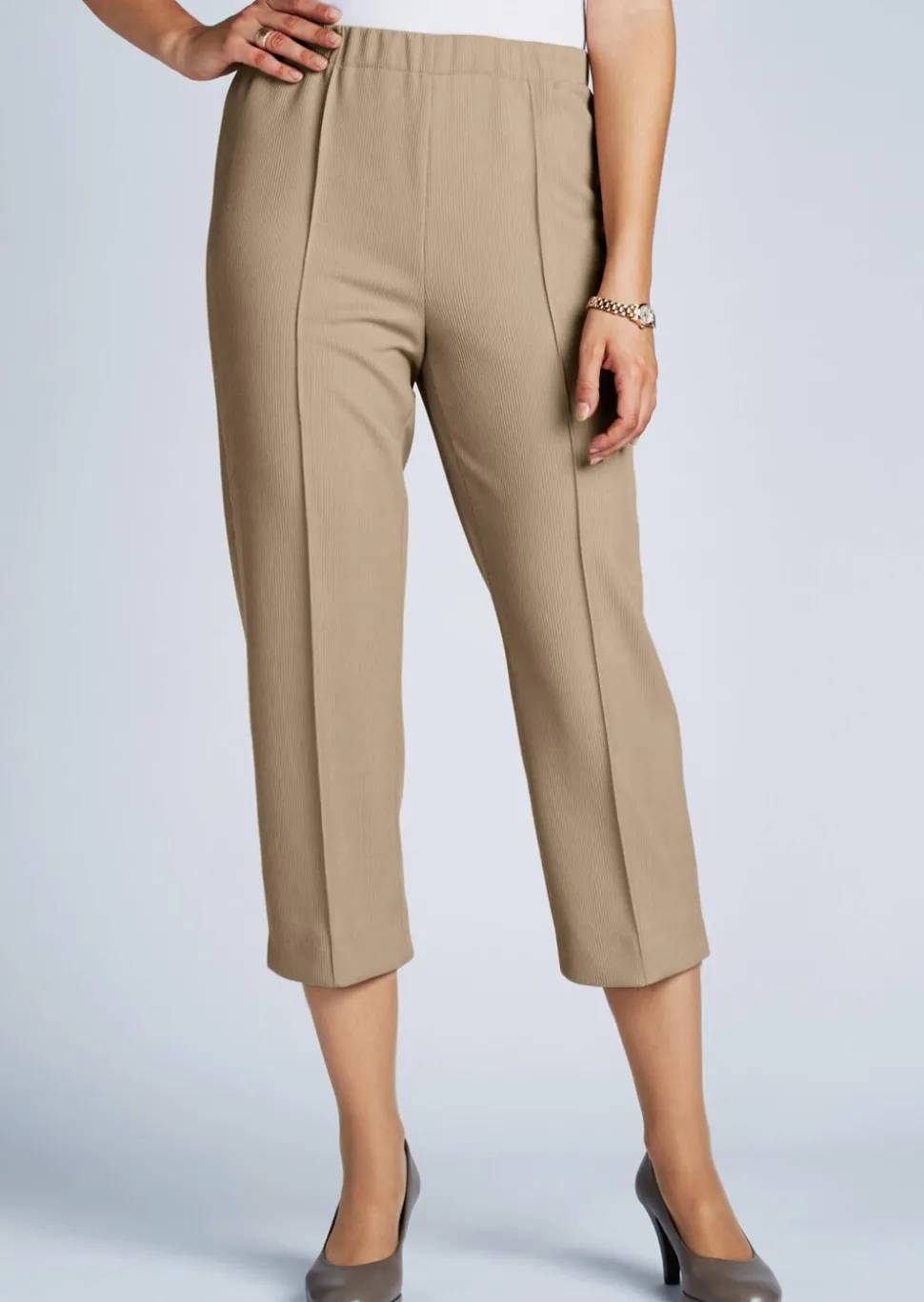 Pantalon 7/8 côtelé CARLA
