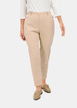 Pantalon à côtes coupe confort