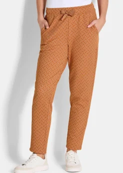 Pantalon de détente avec détails brillants