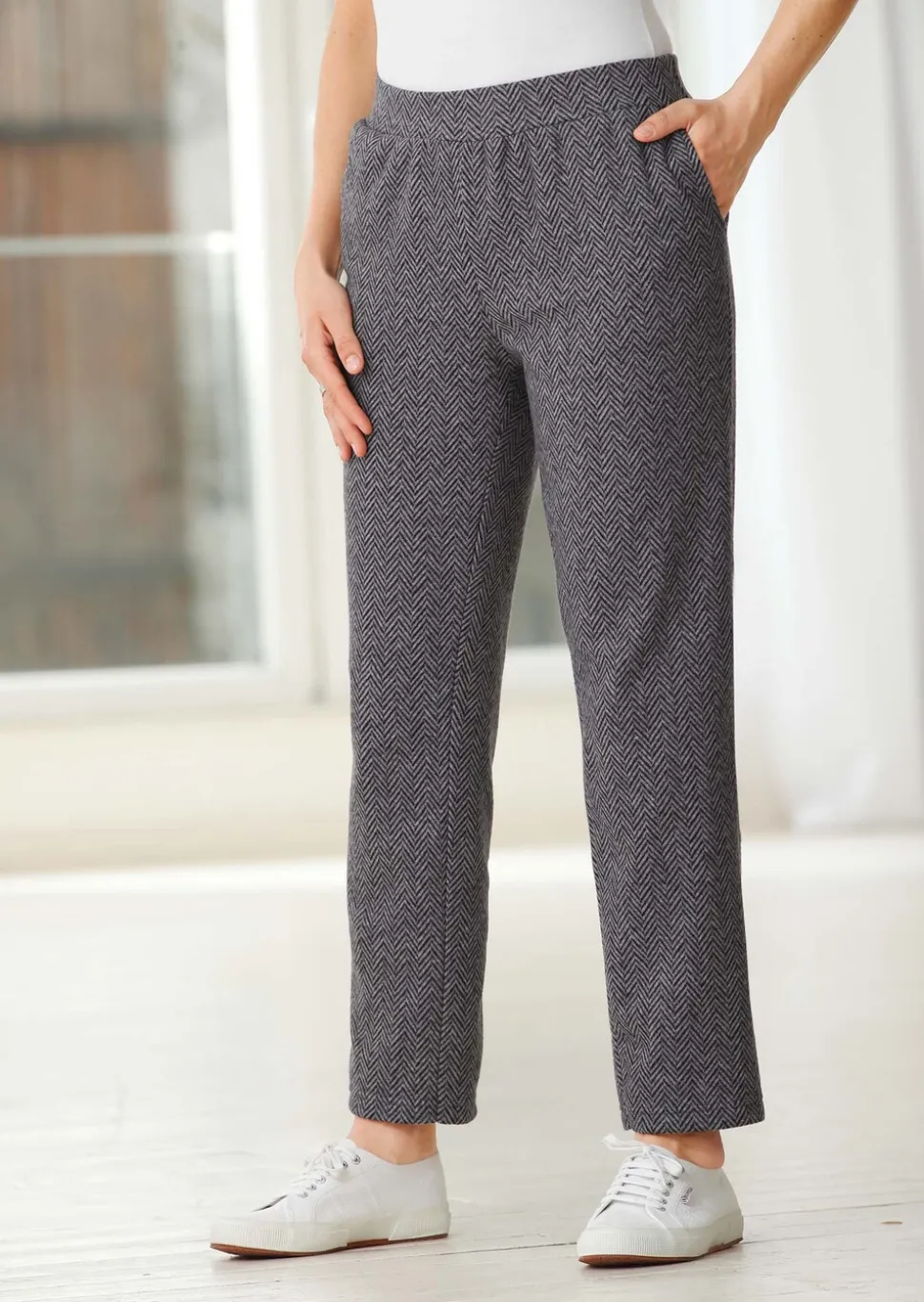 Pantalon de détente duveteux et douillet