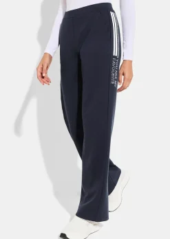 Pantalon de loisirs avec pierres scintillantes