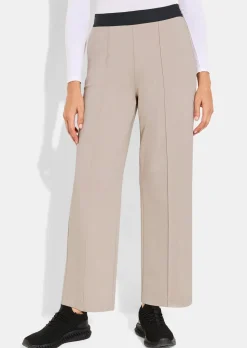 Pantalon de loisirs en jersey avec liseré