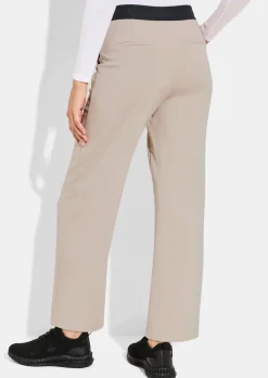 Pantalon de loisirs en jersey avec liseré