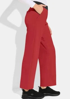 Pantalon de loisirs en jersey avec liseré