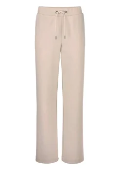 Pantalon de loisirs en tissu double face lisse