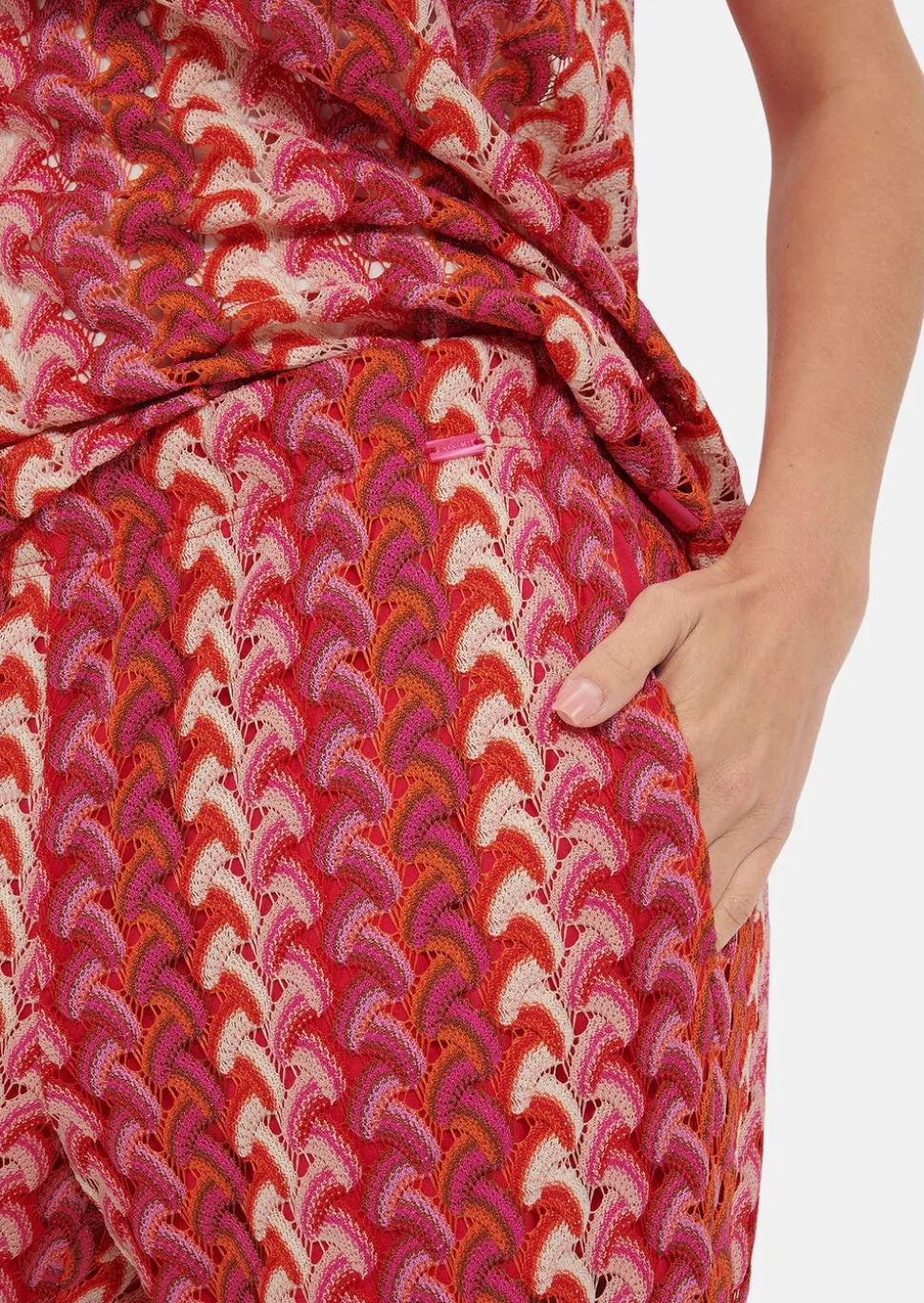 Pantalon de loisirs façon crochet
