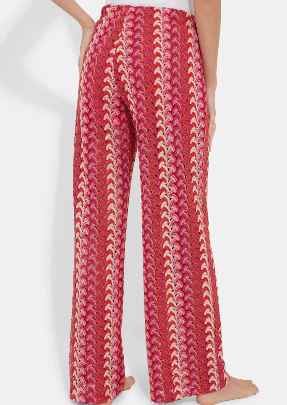 Pantalon de loisirs façon crochet