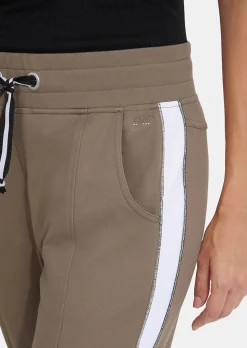 Pantalon de loisirs à rayures brillantes