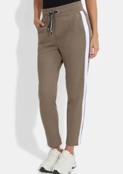 Pantalon de loisirs à rayures brillantes