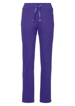 Pantalon de loisirs à rayures brillantes