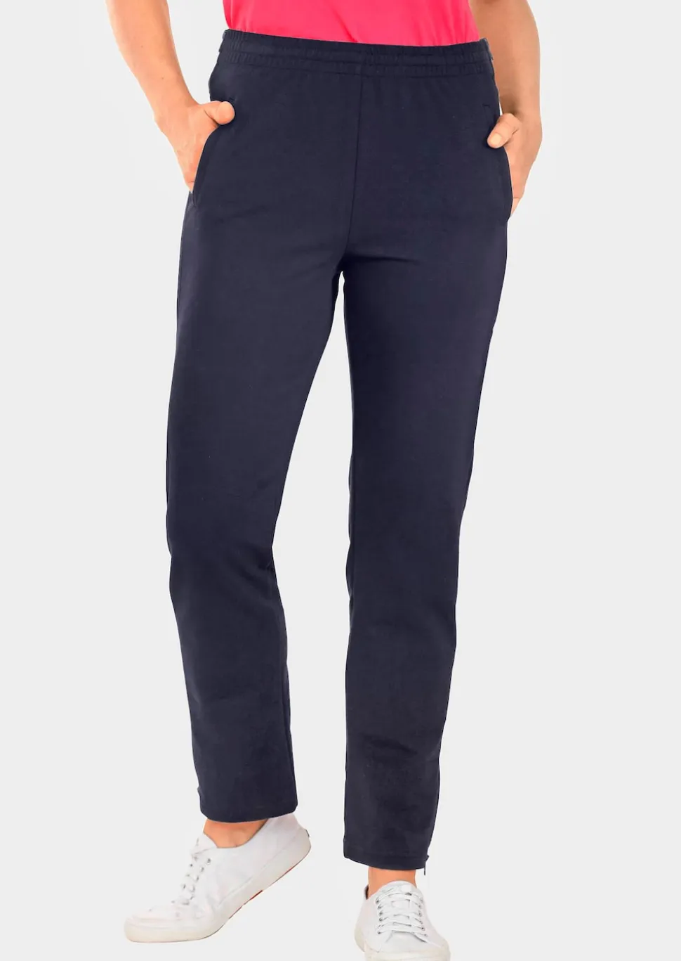 Pantalon de rééducation avec fermeture zippée latérale