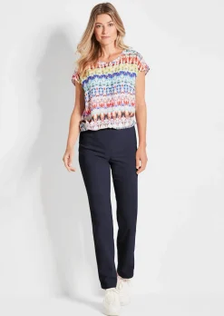 Pantalon en bengaline CARLA, facile d'entretien