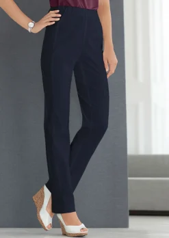 Pantalon en bengaline CARLA, facile d'entretien