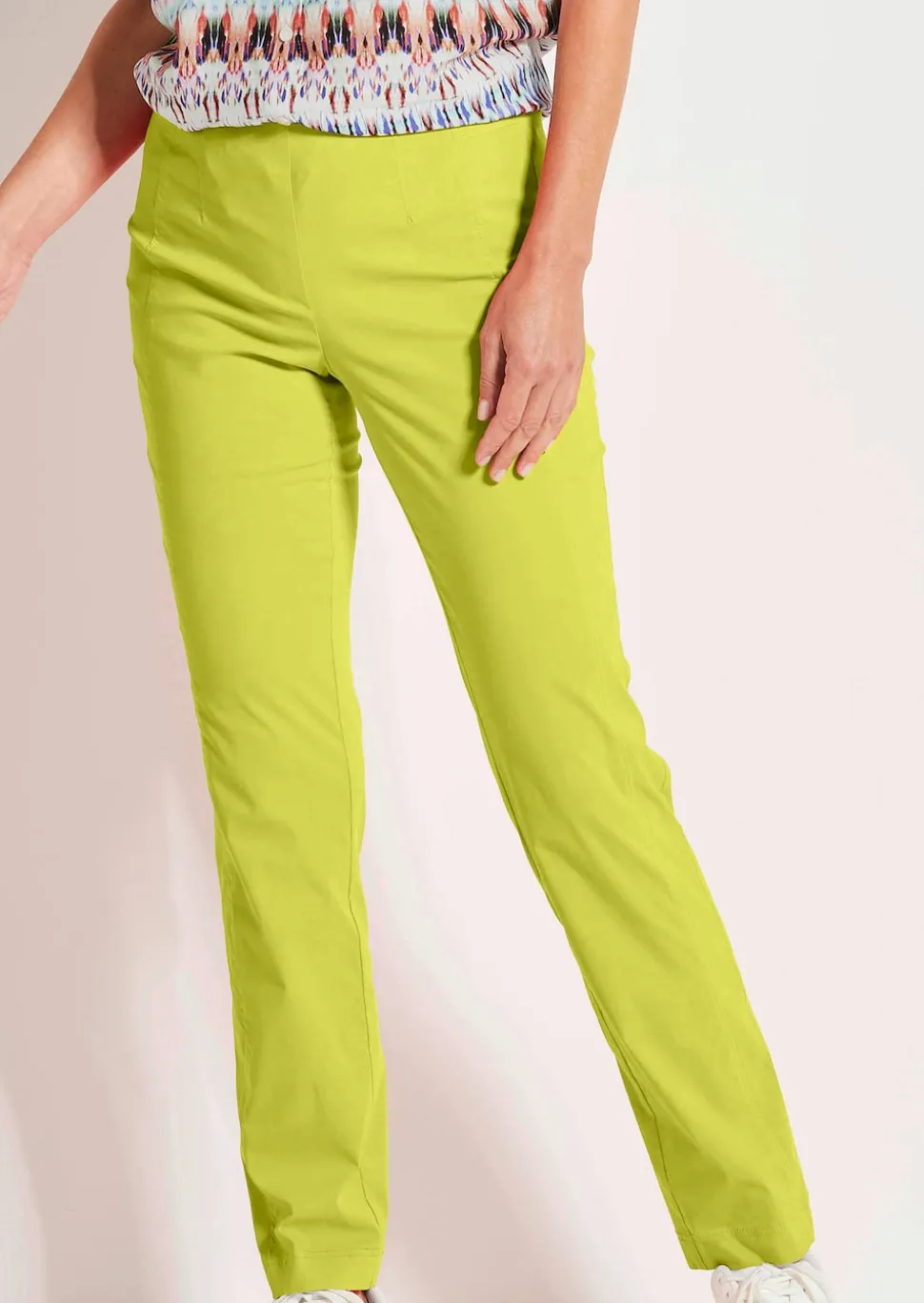 Pantalon en bengaline CARLA, facile d'entretien