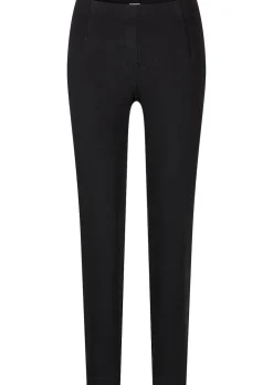 Pantalon en bengaline LOUISA, aspect jean